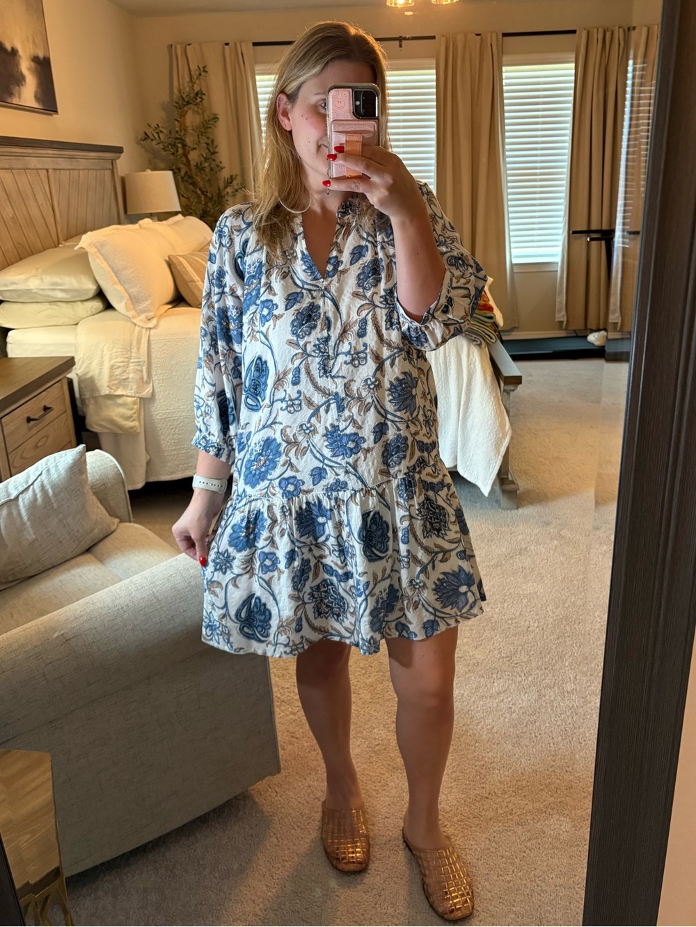 THML Floral Dress